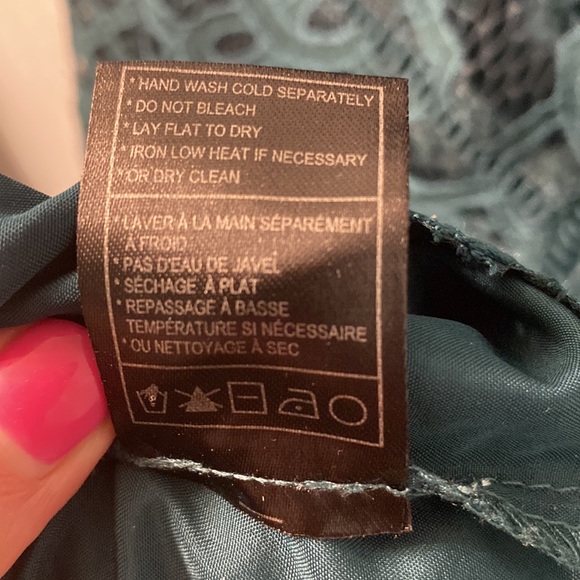 Cupcakes & Cashmere Spence Dress-Forrest Green Size 8 - Picture 10 of 11